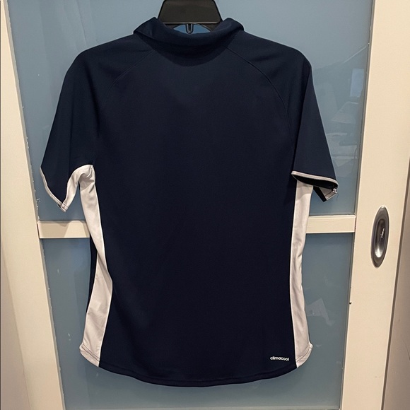 Adidas Dark Blue Golf Polo with White Details, L, NWT, Women’s Golf Shirt - Picture 6 of 10